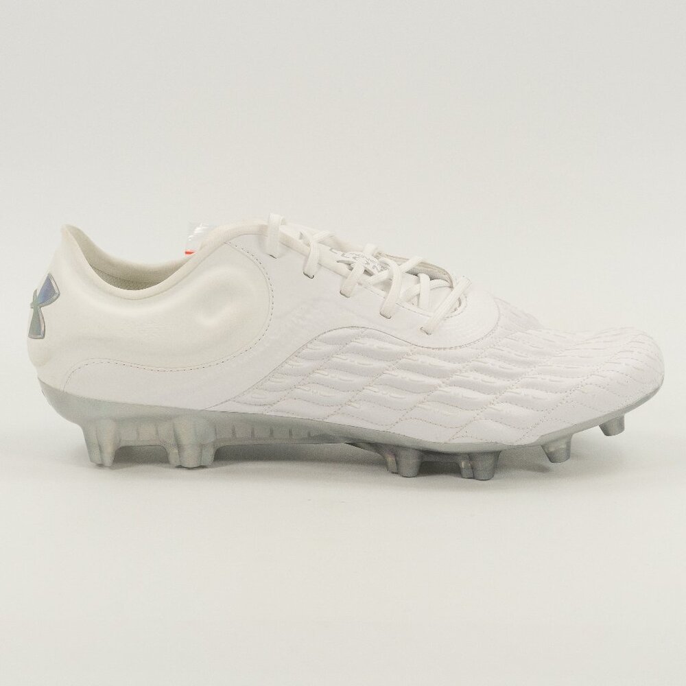 Under Armour Magnetico Elite 3 FG White Iridescent 3026740-101 Soccer Multi Size